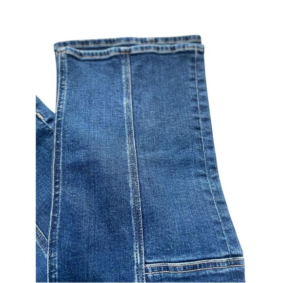 Hudson Estilo Cargo Wide Leg Denim Jeans - Picture 4 of 13